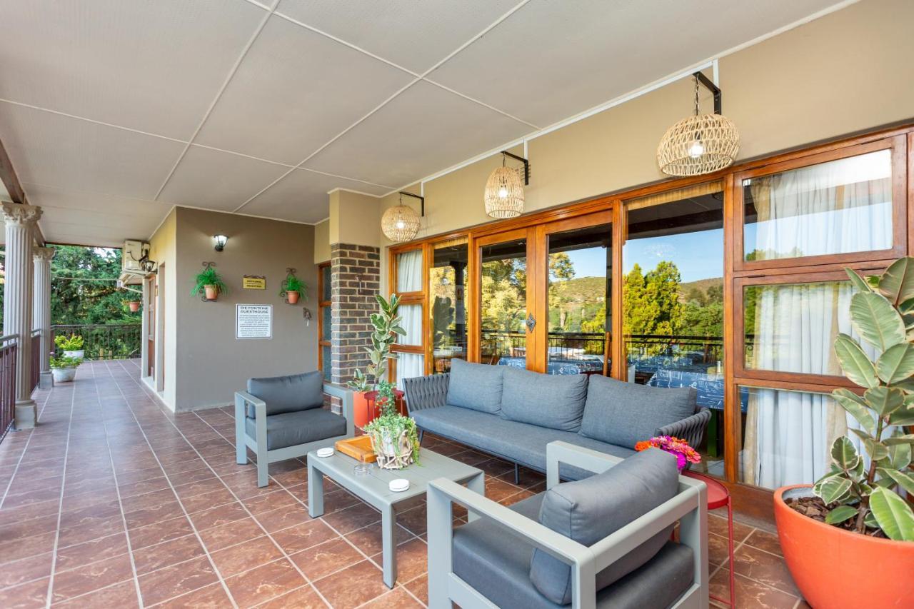 Die Fonteine Country Guesthouse And Glamping Oudtshoorn Bagian luar foto