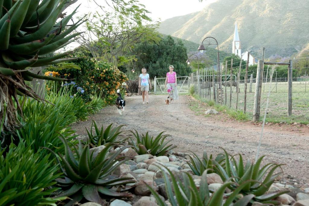 Die Fonteine Country Guesthouse And Glamping Oudtshoorn Bagian luar foto